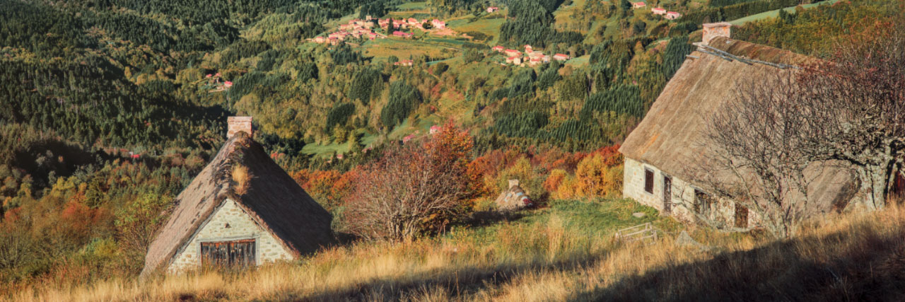 Herve Sentucq - Jasseries des Supeyres, Hautes Chaumes, Monts du Forez