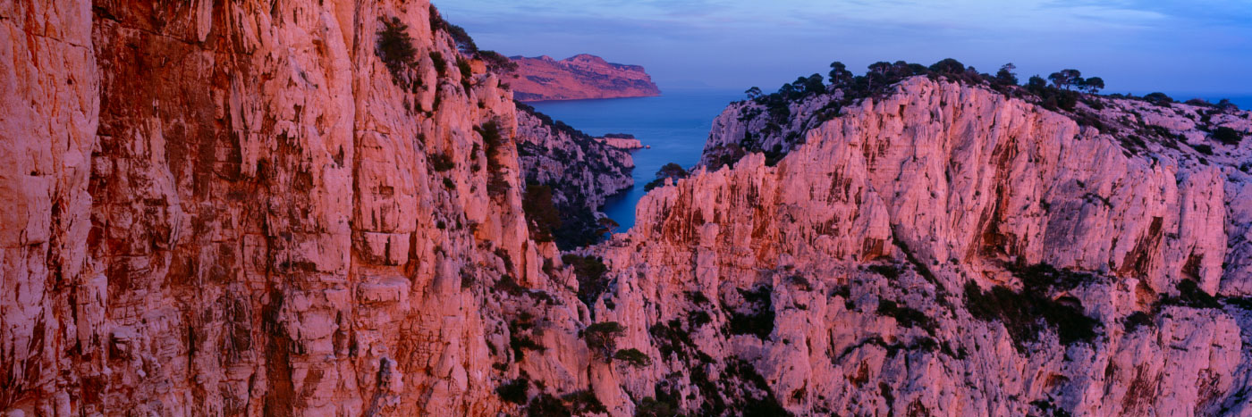 Herve Sentucq - En Vau du belvédère de l'Oule, Calanques de Marseille